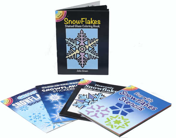 Snowflake Sticker and Activity Booklet Collection