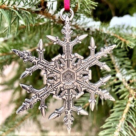 2023 Snowflake Bentley Ornament – Vermont Snowflakes