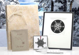 2026 Snowflake Ornament and Framed Print Gift Set