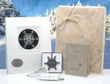 2026 Snowflake Ornament and Matted Print Gift Set
