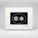 Snowflake Bentley Postcard Montage