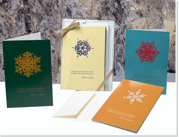 Snowflake Gift Notes Gift Sets – Vermont Snowflakes