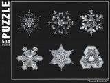 Rectangular Snow Crystal Jigsaw Puzzle