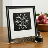 Snowflake Made of Snowflakes Montage
