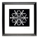 Snowflake Made of Snowflakes Montage