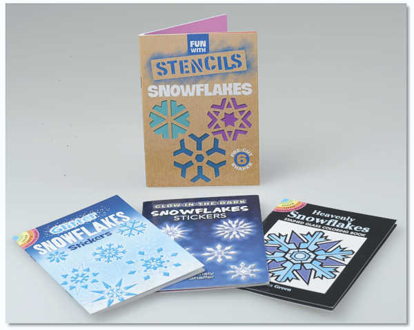 Snowflake Sticker and Activity Booklet Collection