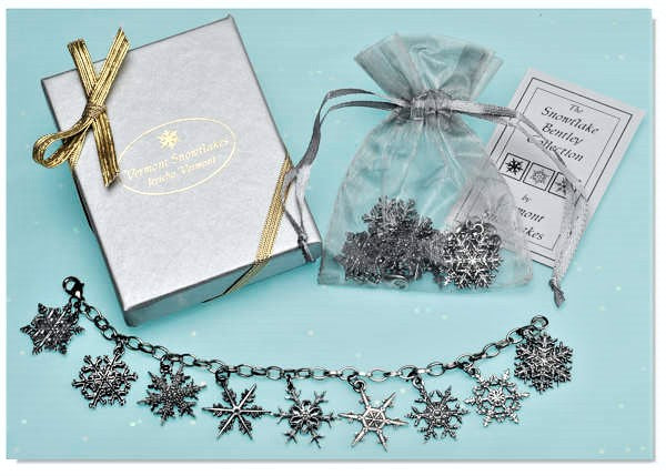 2023 Snowflake Ornament and Matted Print Gift Set – Vermont Snowflakes