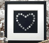 Snowflake Heart Montage