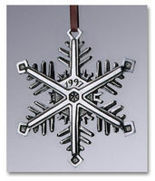 1997 Snowflake "Bentley" Ornament