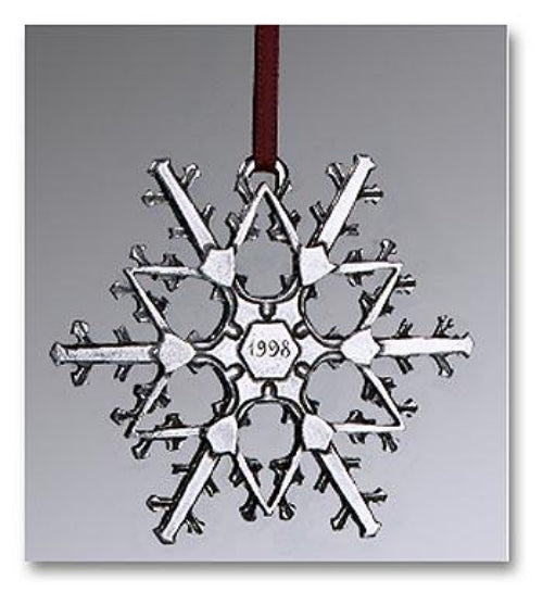 1998 Snowflake "Bentley" Ornament