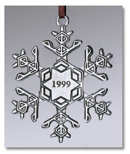 1999 Snowflake "Bentley" Ornament