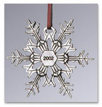 2002 Snowflake "Bentley" Ornament