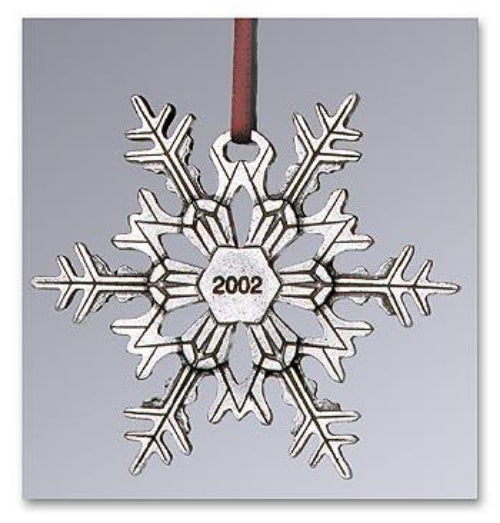 2002 Snowflake "Bentley" Ornament