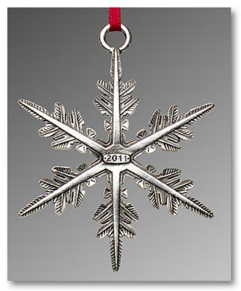 2011 Snowflake "Bentley" Ornament