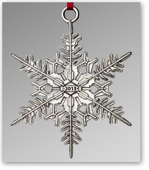 Ornament (Snowflake)- Stamp – Vermont Pottery Works