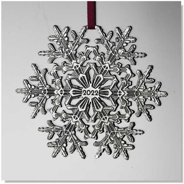 Snowflake Bentley Mini Ornament Set - 4 piece
