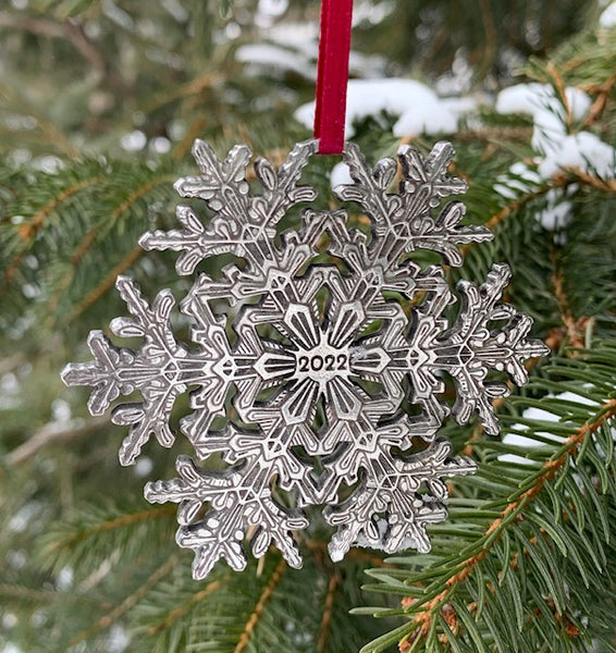 2022 Snowflake Bentley Ornament – Vermont Snowflakes
